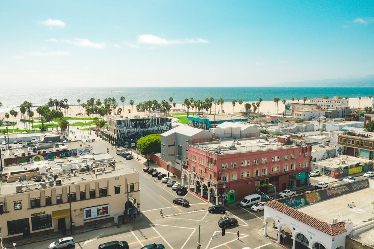 city view in california