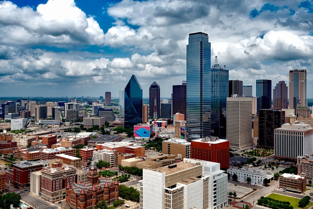 city view in texas